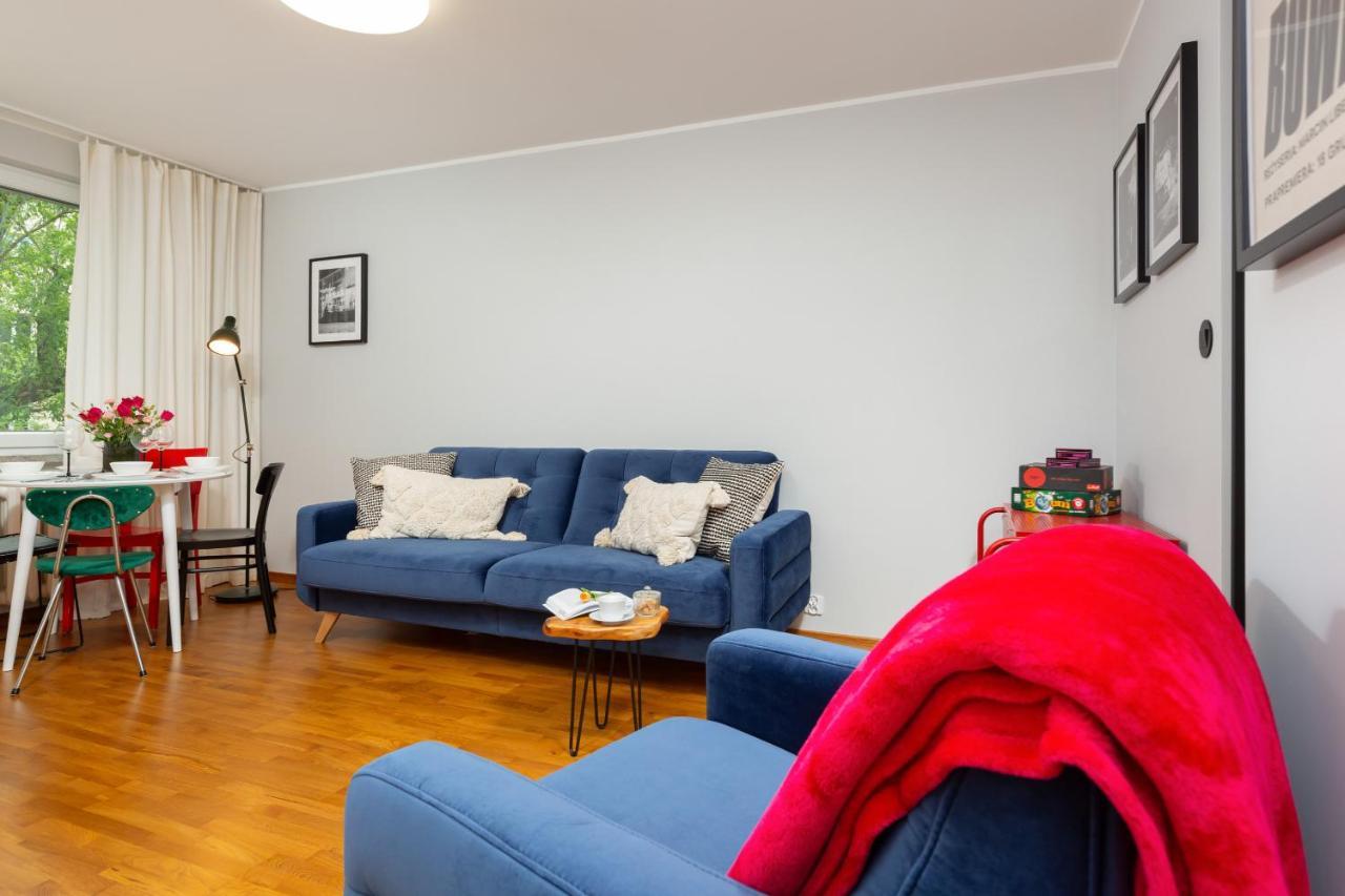 Central Apartment Solec Wilanowska By Noclegi Renters Warsaw Exterior photo