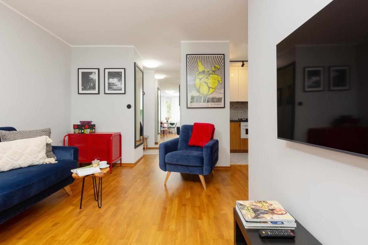 Central Apartment Solec Wilanowska By Noclegi Renters Warsaw Exterior photo